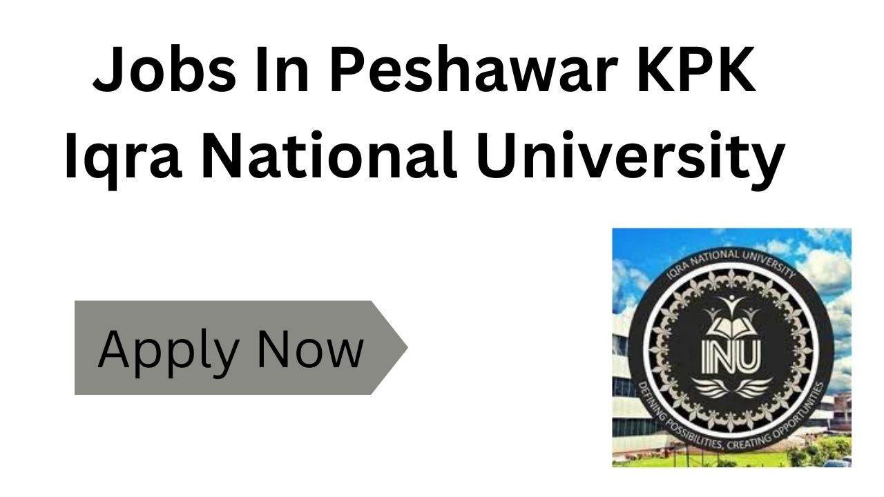 Jobs In Peshawar KPK - Iqra National University
